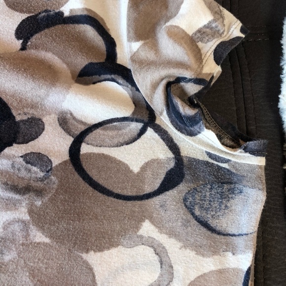 VERA WANG Simply Vera Print T-Shirt Size PL - Picture 6 of 6